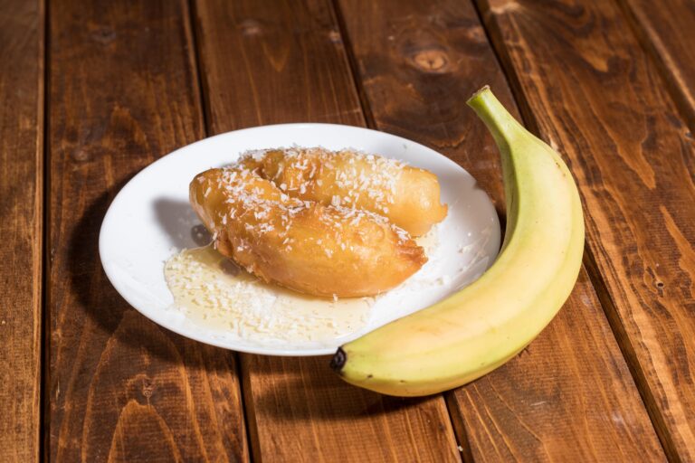 Banan w cieście