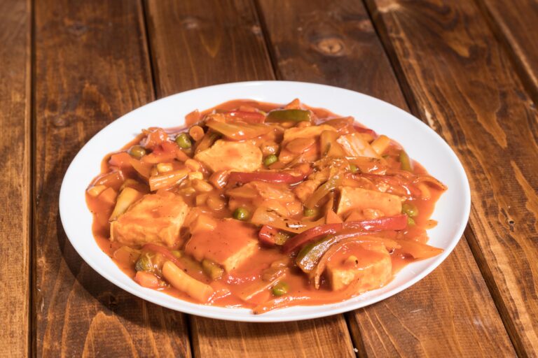 TOFU w sosie pikantnym