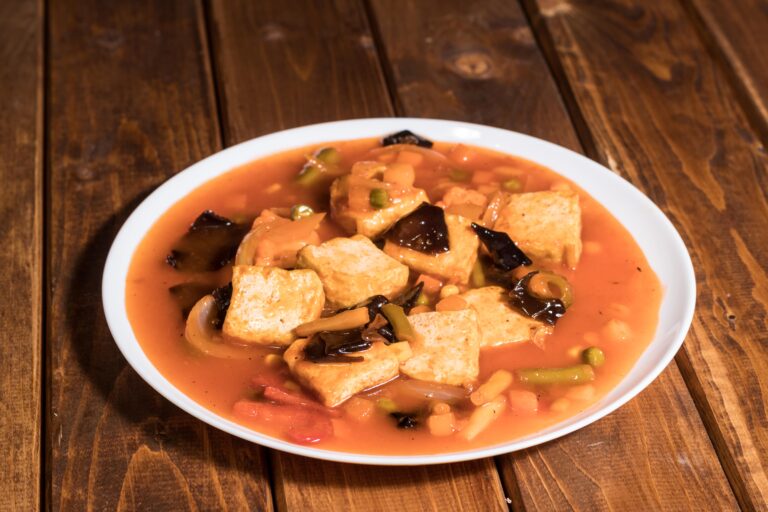 TOFU w sosie słodko-kwaśnym